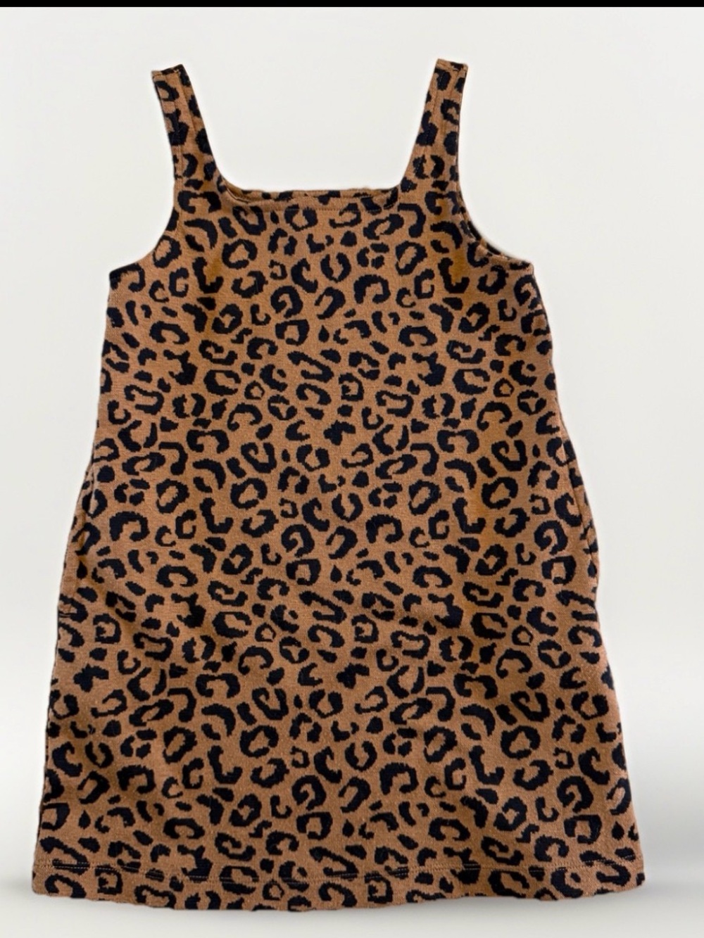 Old Navy Leopard Print Tank Top Girls S (6-7)